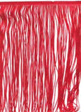 FT1751 30cm Red Looped Dress Fringe - Ribbonmoon