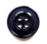 B15831 18mm Navy High Gloss 4 Hole Button - Ribbonmoon