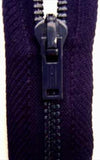 Z0979 50cm Purple Navy Metal Teeth No.3 Open End Zip - Ribbonmoon