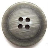 B9852 23mm Slate Grey 4 Hole Button, Matt, Slight Shimmer and Iridescence - Ribbonmoon