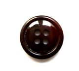 B16579 16mm Tonal Deep Maroon High Gloss 4 Hole Button - Ribbonmoon