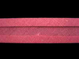 BB187 13mm Dusky Dark Rose Pink 100% Cotton Bias Binding - Ribbonmoon