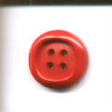 B15519 23mm Pale Russet Matt Centre 4 Hole Button - Ribbonmoon