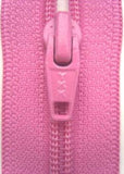 Z3212 YKK 59cm Hot Pink Nylon No.5 Open End Zip - Ribbonmoon