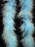 MARAB62 Mid Blue Marabou String  (Swansdown).  Turkey Feather