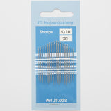 N003 Hand Sewing Needles, Sharps Sizes 5/10 x 20 Needles
