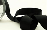 R0178 20mm Black Single Face Satin Ribbon by Berisfords