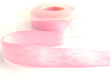 R0279 15mm Pinks Tonal Satin and Matt Woven Jacquard Ribbon