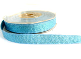 R1339 13mm Blue Double Face Metallic Lame Ribbon