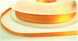 R2181 4mm Marigold Double Face Glitter Satin Ribbon by Berisfords