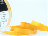 R2851 10mm Topaz Gold Double Face Satin Ribbon by Berisfords