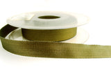 R2991 13mm Forest Green and Metallic Gold Lurex Shot Weave Ribbon