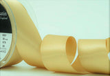 R3176 35mm Honey Gold Double Faced Satin Ribbon by Berisfords