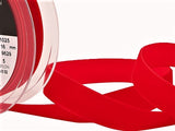 R8450 16mm Red Nylon Velvet Ribbon by Berisfords