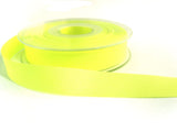 R8794 17mm Pale Fluorescent Yellow Polyester Grosgrain Ribbon by Berisfords