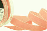 R8822 16mm Dusty Rose Pink Nylon Velvet Ribbon by Berisfords