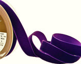 R8831 16mm Purple Nylon Velvet Ribbon by Berisfords