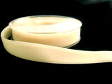 R8864 22mm Eggshell (Ivory Cream) Nylon Velvet Ribbon by Berisfords