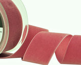 R8893 50mm Alt Rosa Pink Nylon Velvet Ribbon by Berisfords