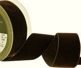 R8995 36mm Cuban Brown Nylon Velvet Ribbon by Berisfords