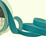R9098 16mm Willamsberg Blue Nylon Velvet Ribbon by Berisfords