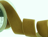 R9168 36mm Nuss (Golden Brown) Nylon Velvet Ribbon by Berisfords