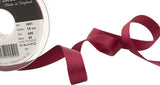 R3601 15mm Burgundy Double Faced Satin Ribbon by Berisfords