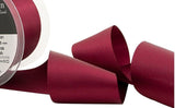 R3779 70mm Burgundy Double Face Satin Ribbon by Berisfords