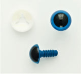 TM71 9mm Blue Eye for Teddy Bear, Toymaking Etc