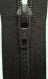 Z3357 YKK 18cm Very Dark Brown Nylon No.3 Closed End Zip