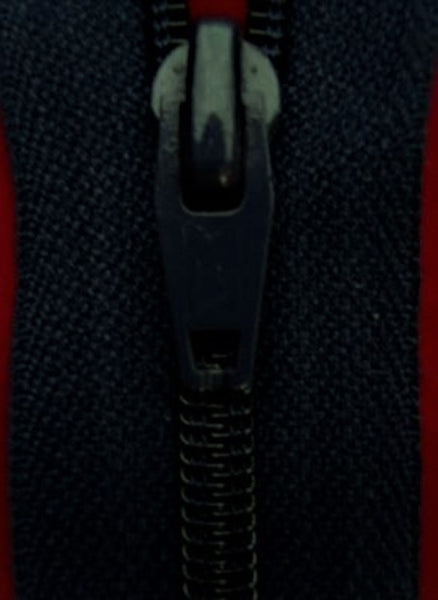 thumbnail image 2 of YKK Heavy Duty Open End Zipper - Navy, 22.5 Inch (57cm), Chunky Plastic Teeth, No. 8 2 of 5