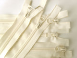 Z5000 98cm Ivory Cream 2 Way Double Open Ended No.5 Nylon Zip