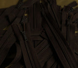 15cm dress zips, dark brown £2 for 20 