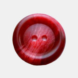 16mm Tonal Scarlet Berry Soft Sheen 2 Hole Button
