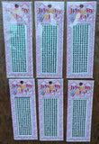 £3  for 1750 Green Self Adhesive-Stick On 3mm GEMS