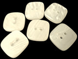 B2583 20mm Tonal Ivory Cream Pearlised Shimmer Chunky 2 Hole Button
