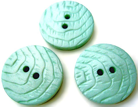 23mm Petrol Gloss Textured Nylon 2 Hole Button