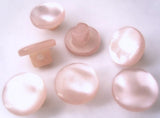 B4061 10mm Tonal Pale Pink Shimmery Polyester Shank Button