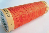 GTC 1576 Orange Gutermann 100% Cotton Sewing Thread