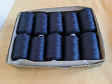 10 x 900 metre Spools of 100% Polyester Sewing Thread