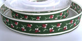 Vintage 19mm Flowery Ribbon,100% Cotton