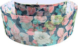 35mm Vintage Sheer Organza Ribbon with a Floral Print