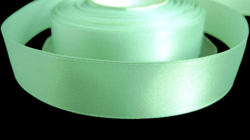 22mm Pale Aqua Single Face Satin Ribbon by Offray – Ribbonmoon