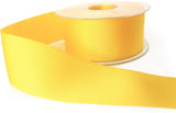 R8490 40mm Buttercup Yellow Polyester Grosgrain Ribbon by Berisfords