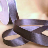 15mm Dark Mauve Grey Double Satin Ribbon | Berisfords