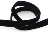 R9859 4mm Black Nylon Velvet Ribbon