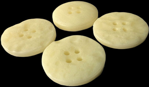 B10133 26mm Cream Bone Sheen Subtley Textured Surface 2 Hole Button