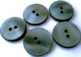 B1156 20mm Navy-Greys-Subtle Iridescent Shimmery 2 Hole Button