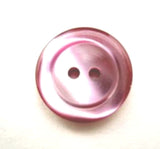 B13709L 17mm Tonal Mauve Purple Polyester 2 Hole Button