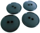 23mm Grey Navy 2 Hole Button, Matte Centre, Gloss Rim